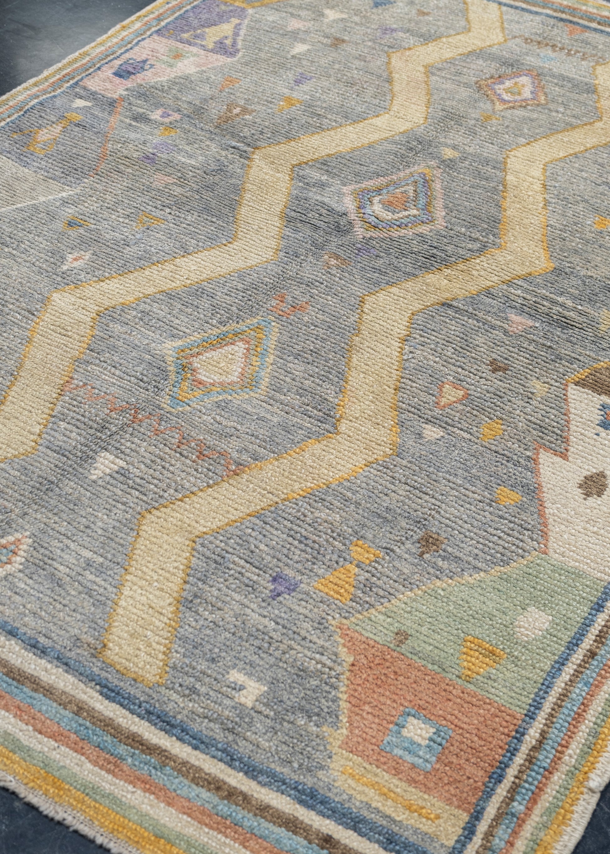 Turkish Oushak Rug 5'4" x 7'7" #4607