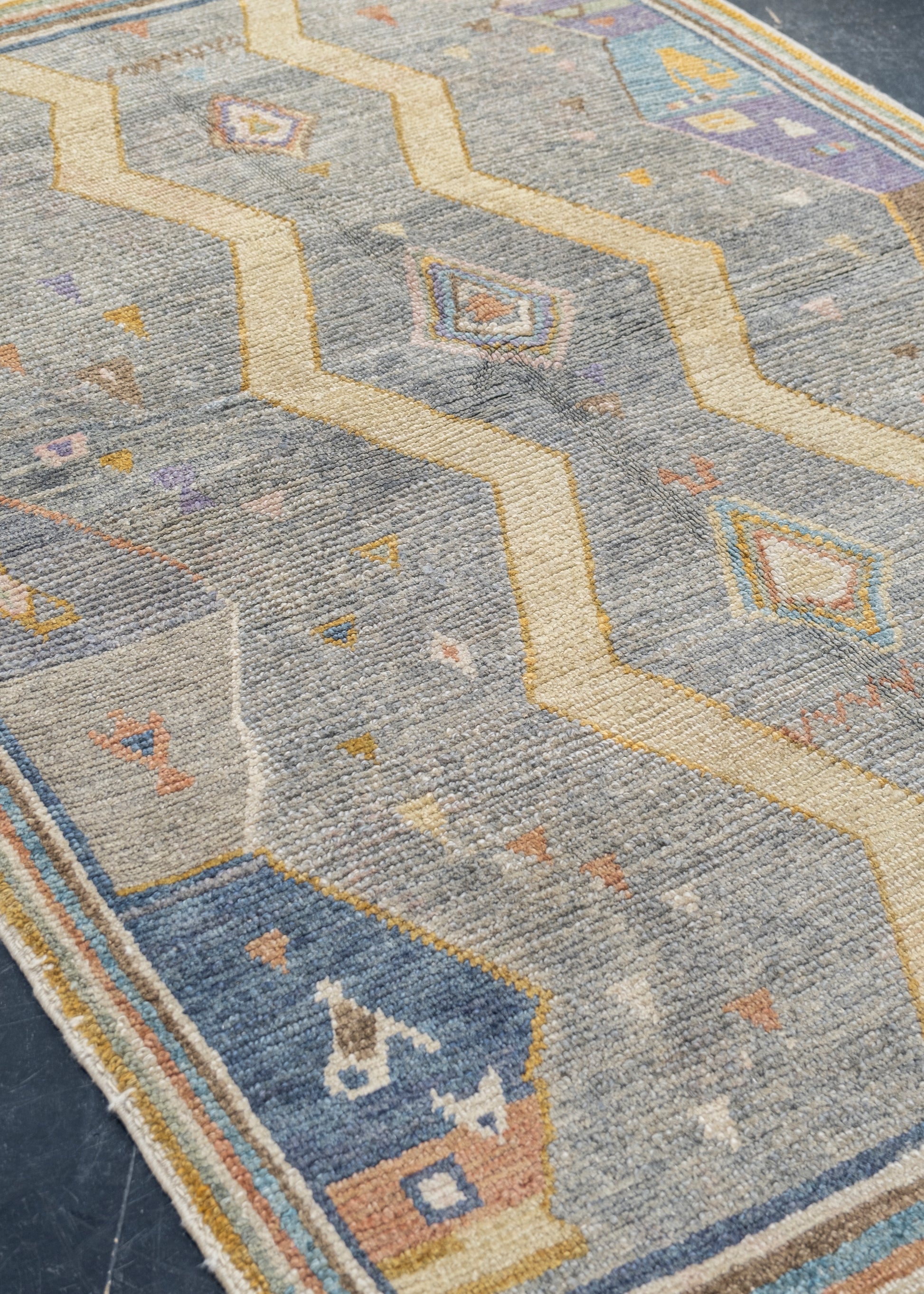 Turkish Oushak Rug 5'4" x 7'7" #4607