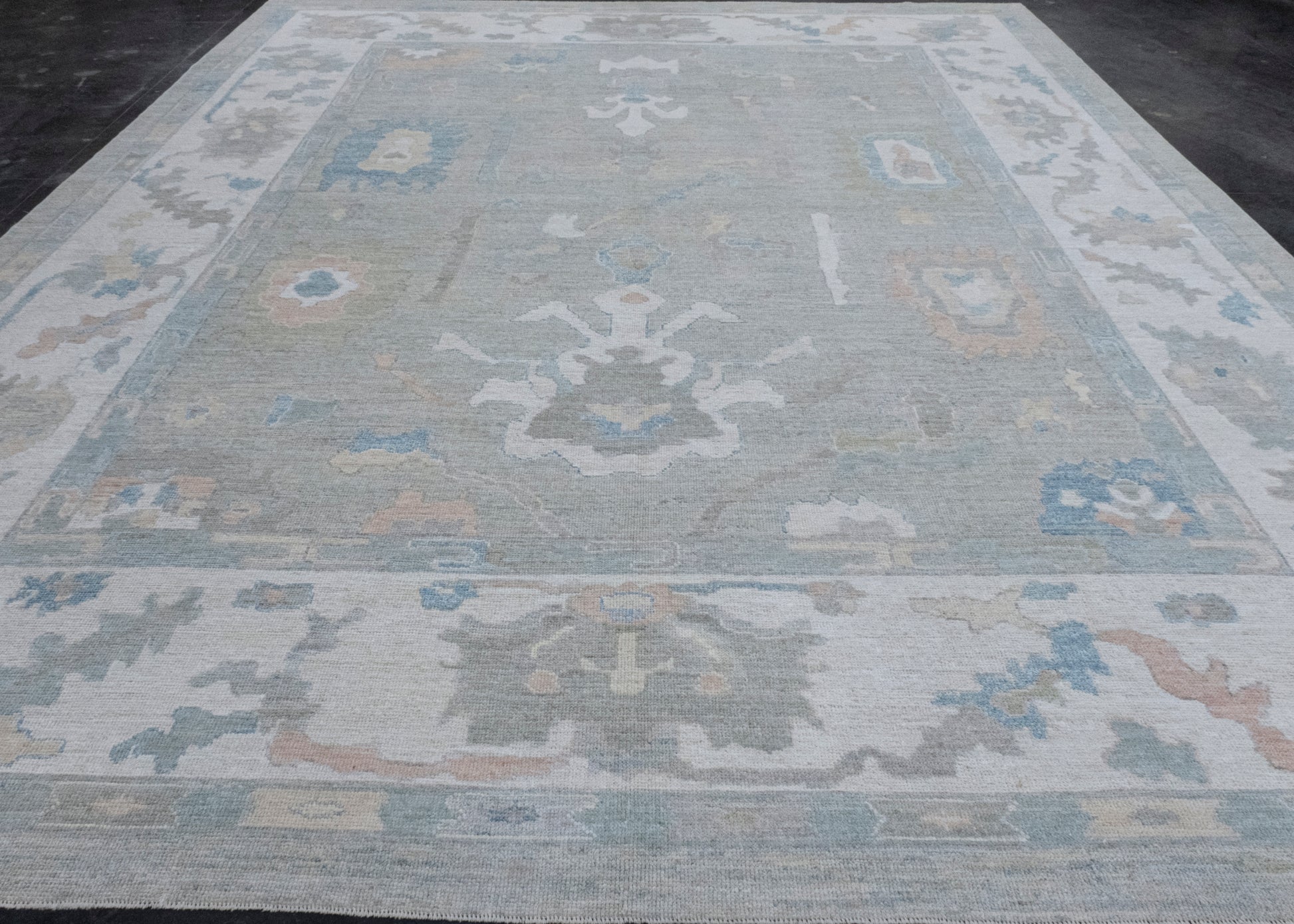 Turkish Oushak Rug 12' x 15'3" #17958