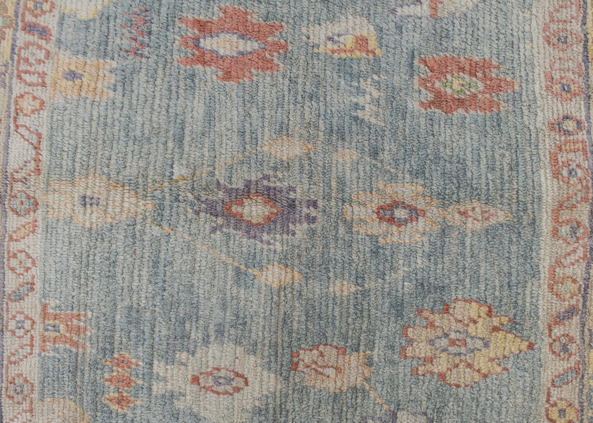 Square Turkish Oushak Rug 5'4" x 5'10" #4595
