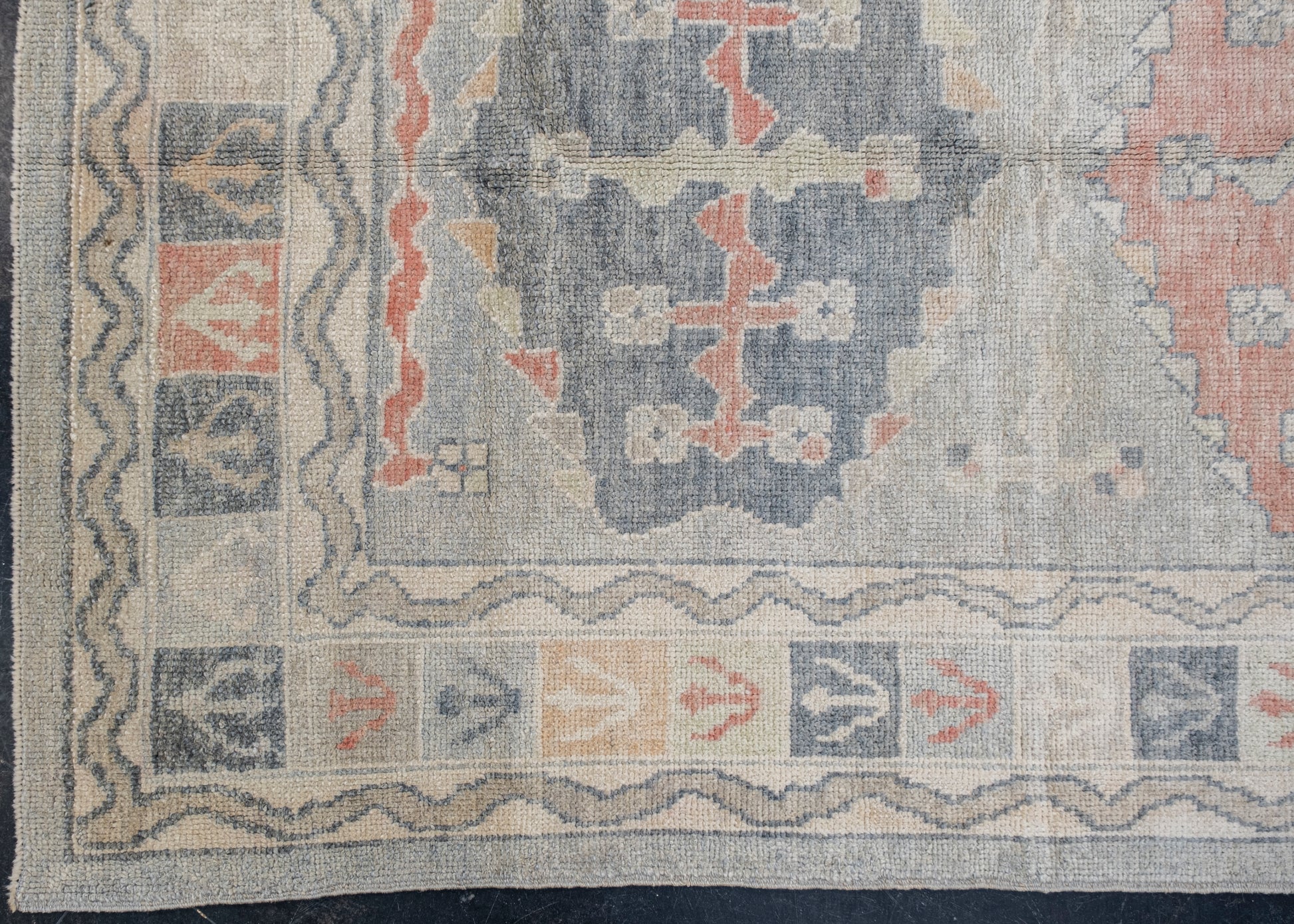 Turkish Oushak Rug 5'1" x 7'1" #5003