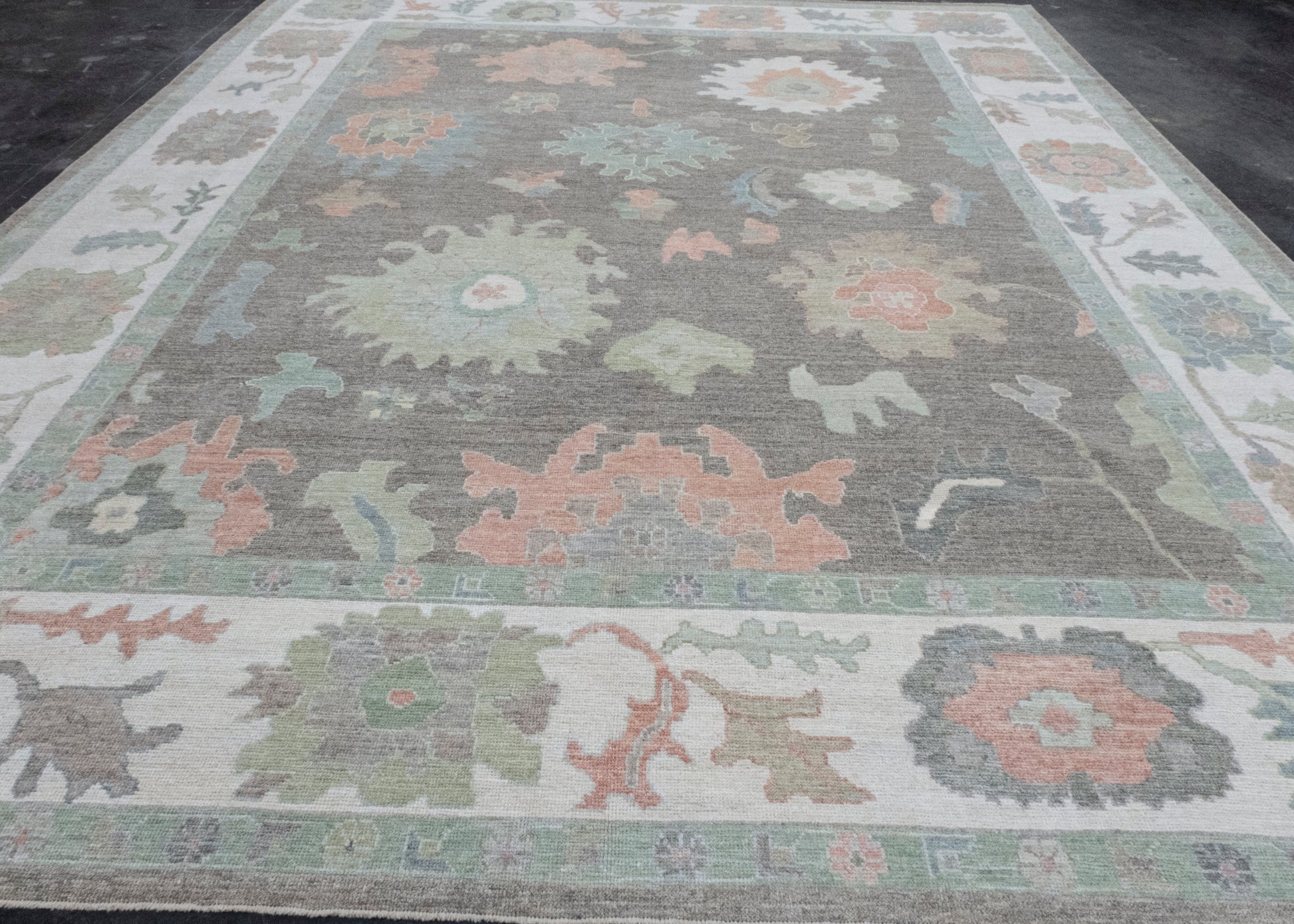 Turkish Oushak Rug 12' x 15'6" #17397