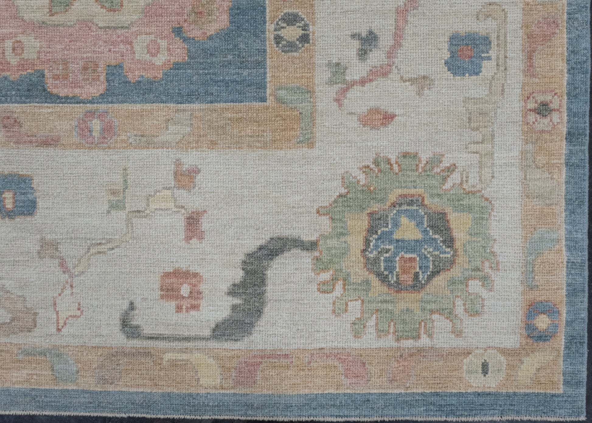 Square Turkish Oushak Rug 12' x 12'5" #17412
