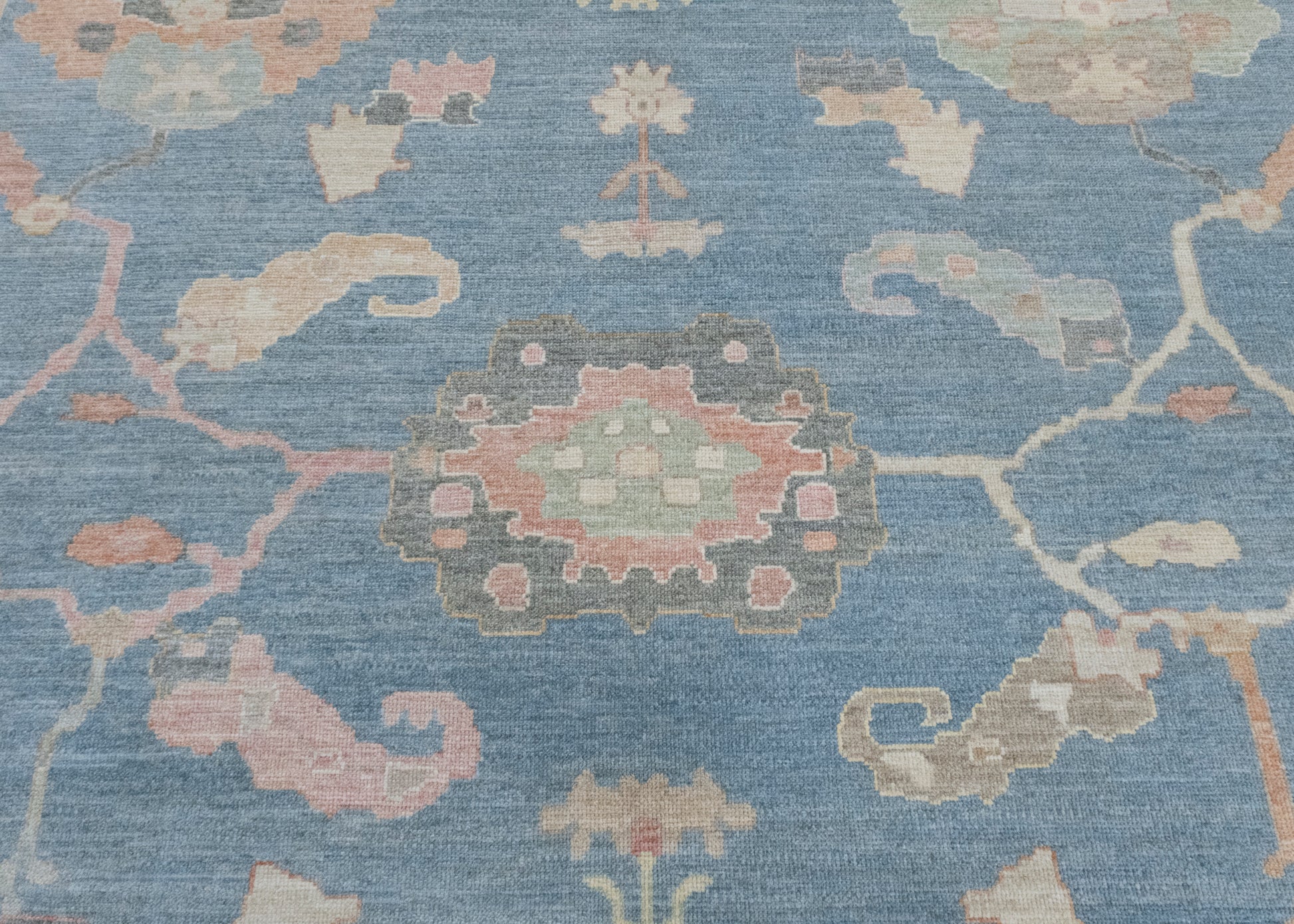 Square Turkish Oushak Rug 12' x 12'5" #17412