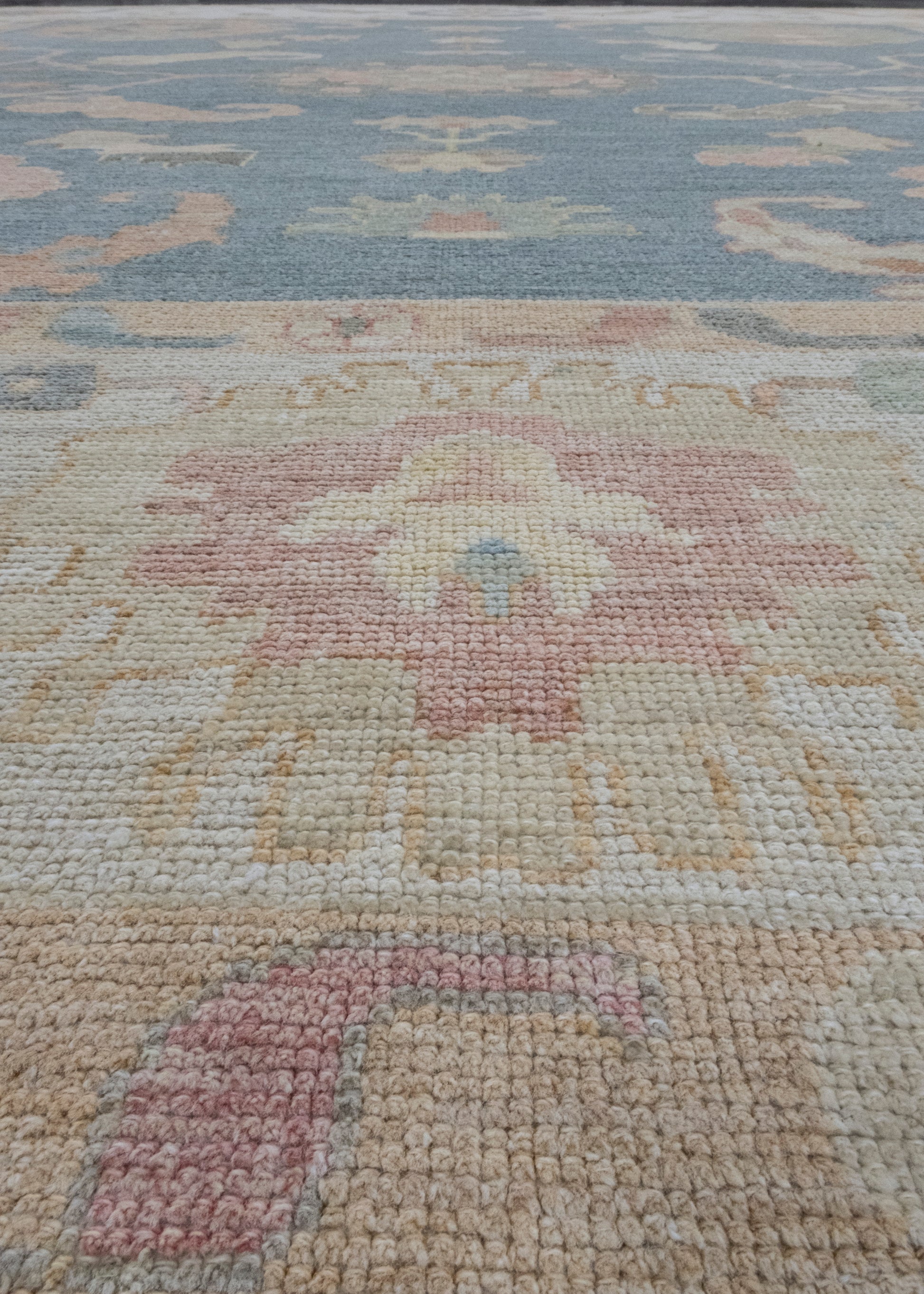 Square Turkish Oushak Rug 12' x 12'5" #17412