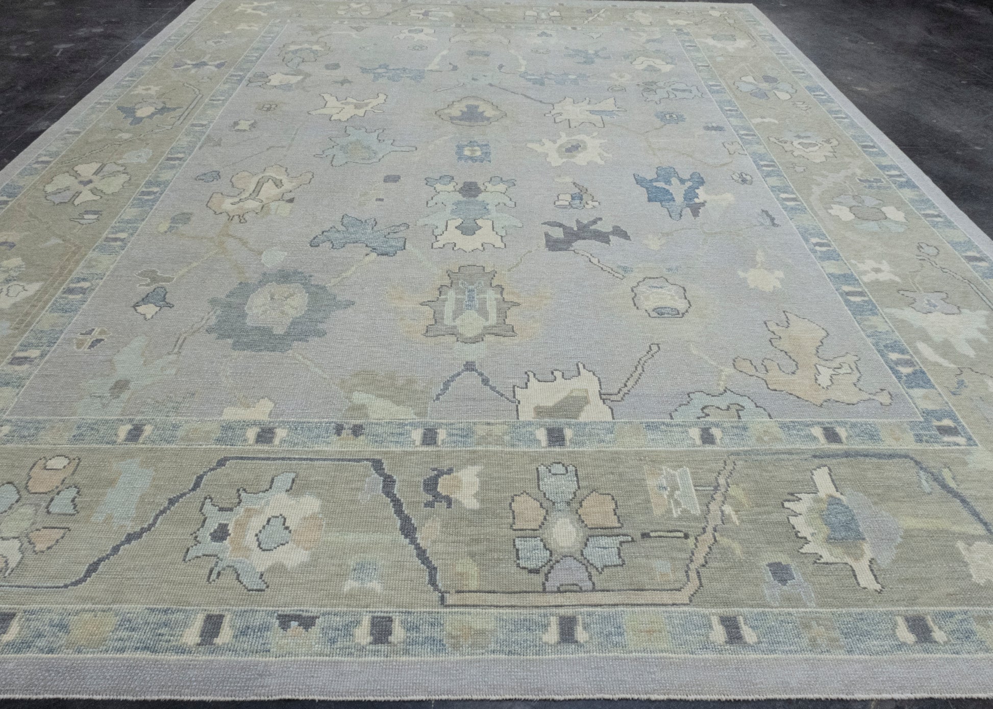 Turkish Oushak Rug 11'9" x 15'6" #17003