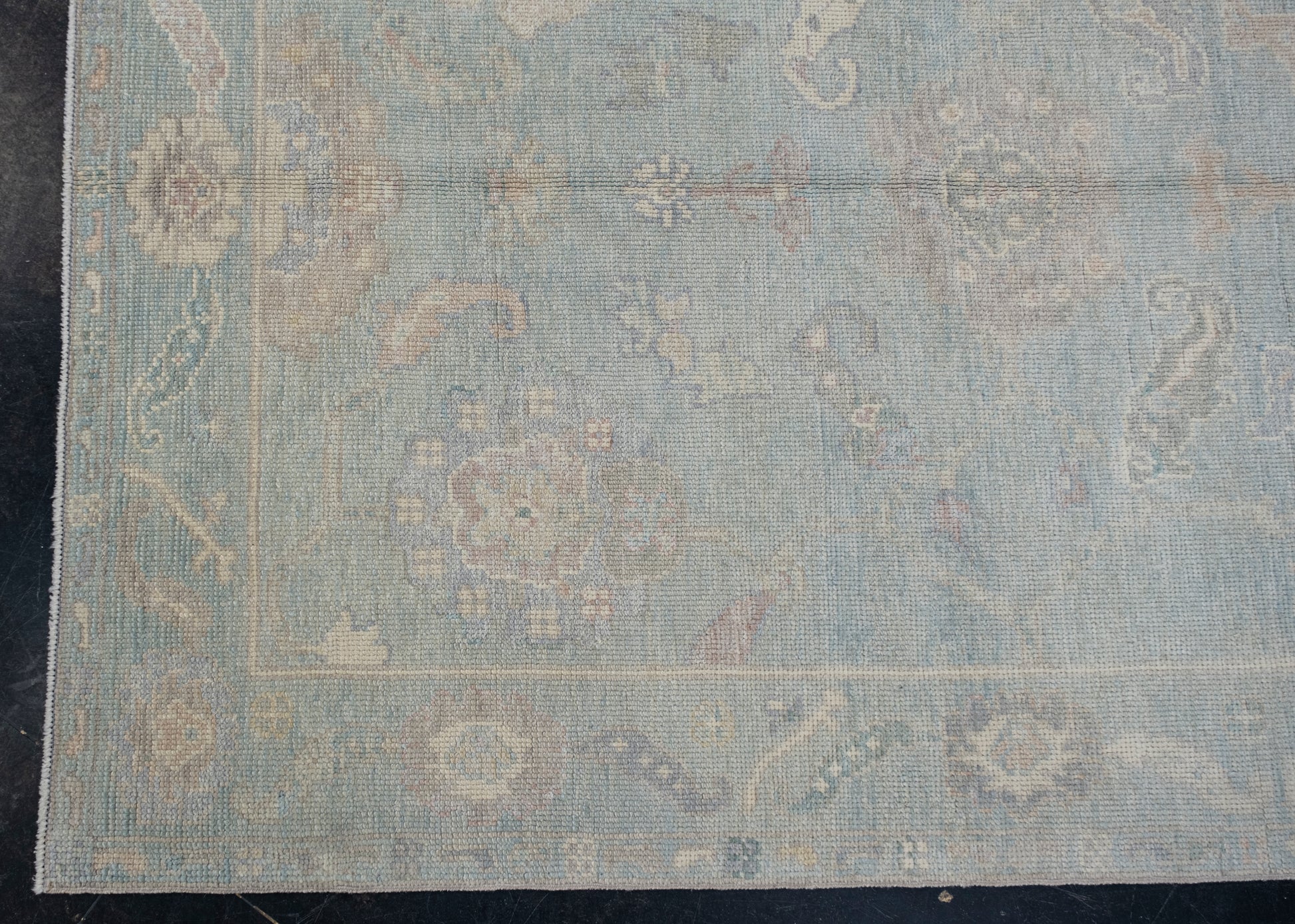 Turkish Oushak Rug 5'1" x 6'8" #12093