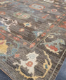 Turkish Old Wool Oushak Rug 12'4" x 16' #17100