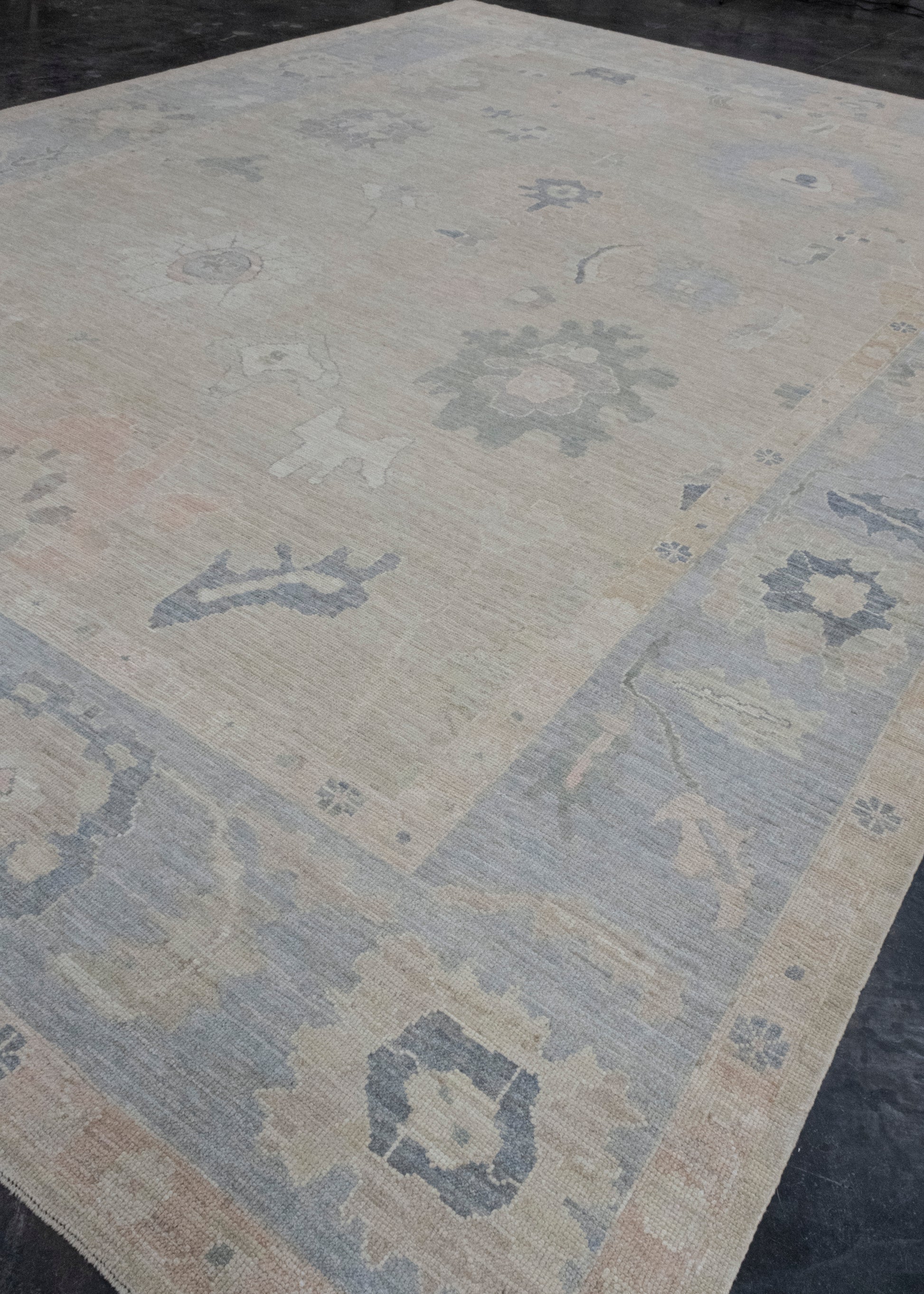 Turkish Oushak Rug 12'7" x 17'4" #17222
