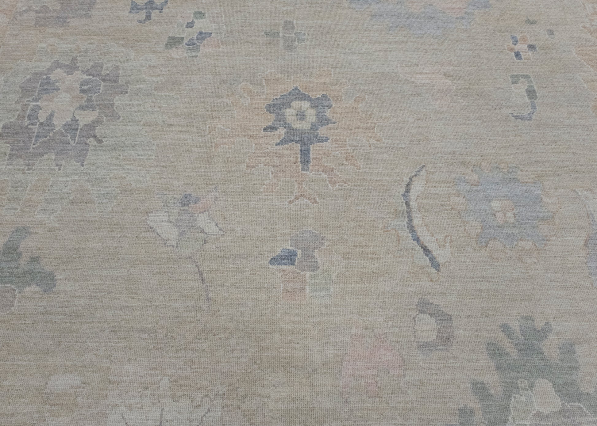 Turkish Oushak Rug 12'7" x 17'4" #17222