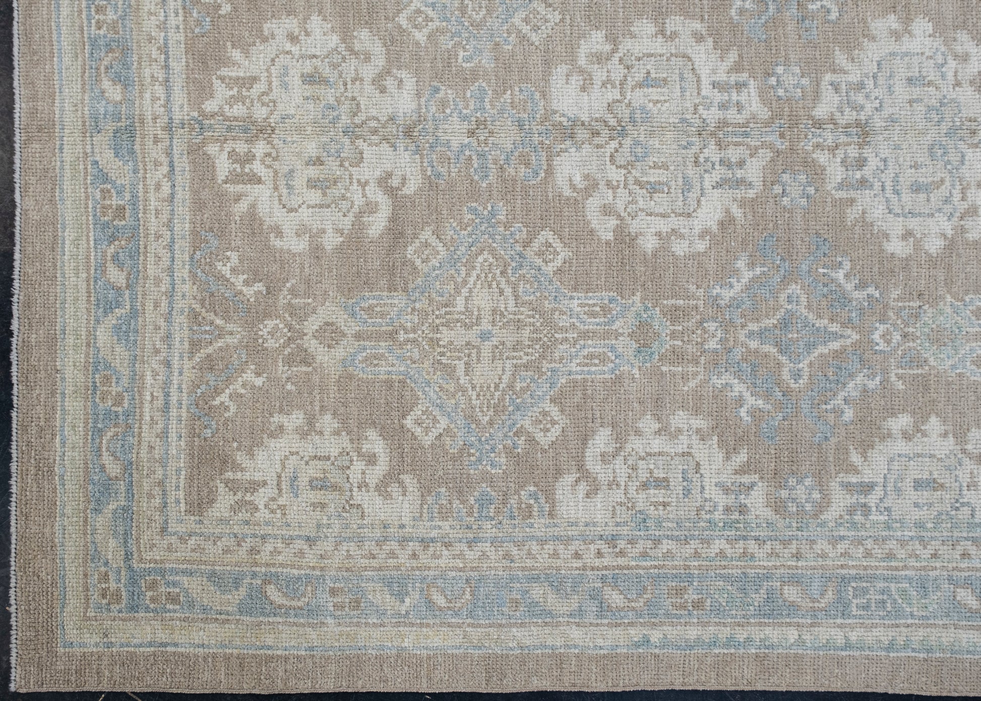 Turkish Oushak Rug 4'11" x 6'9" #11573