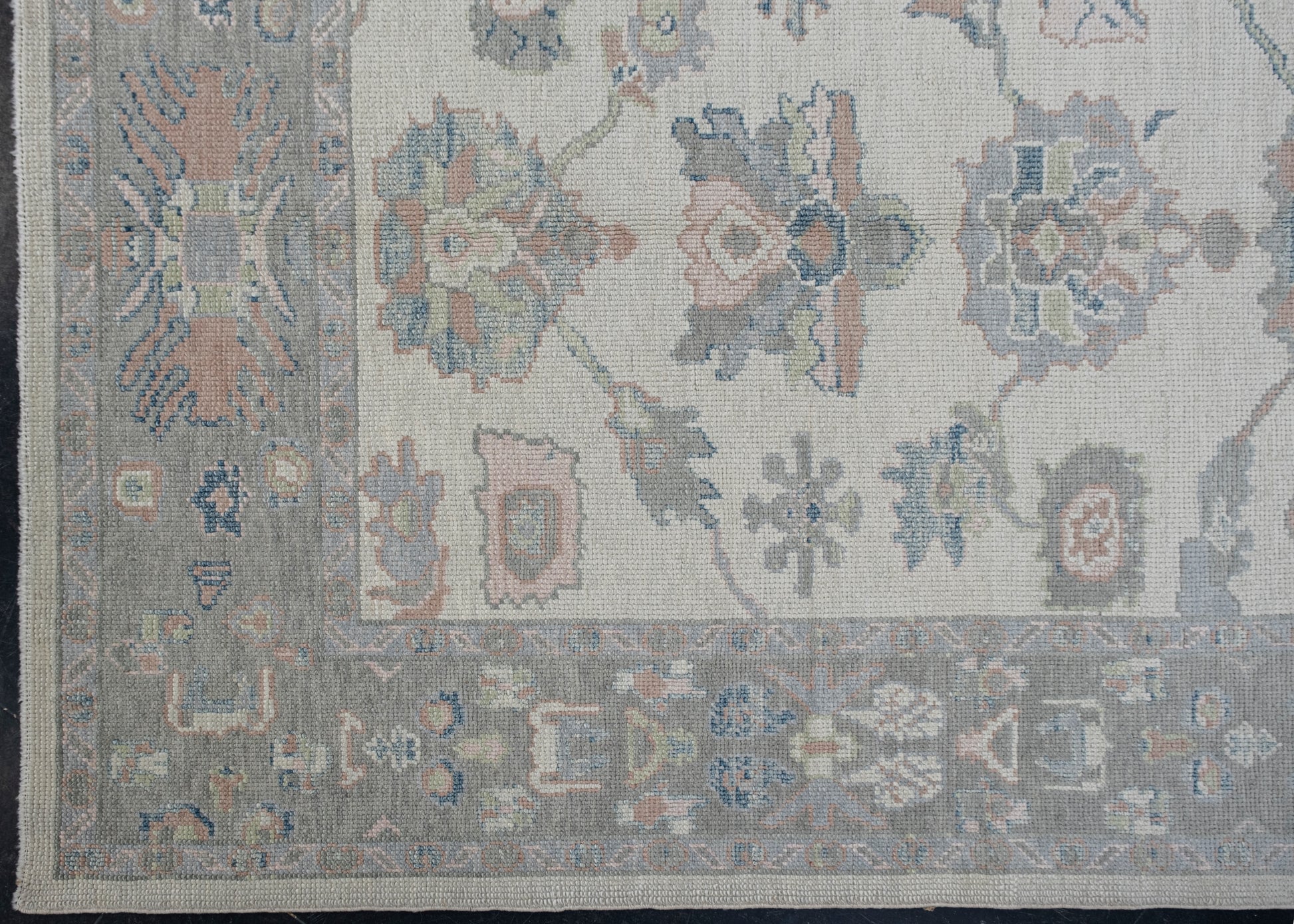 Turkish Oushak Rug 5' x 7' #7992