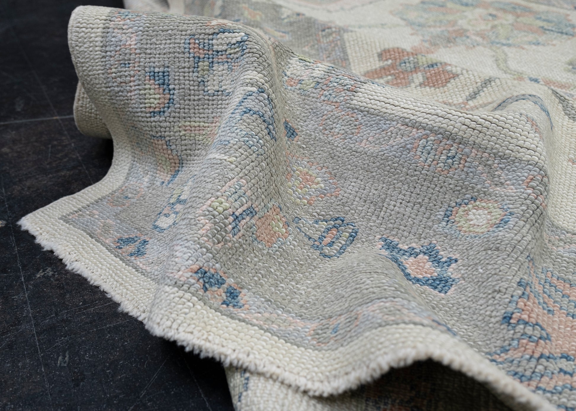 Turkish Oushak Rug 5' x 7' #7992
