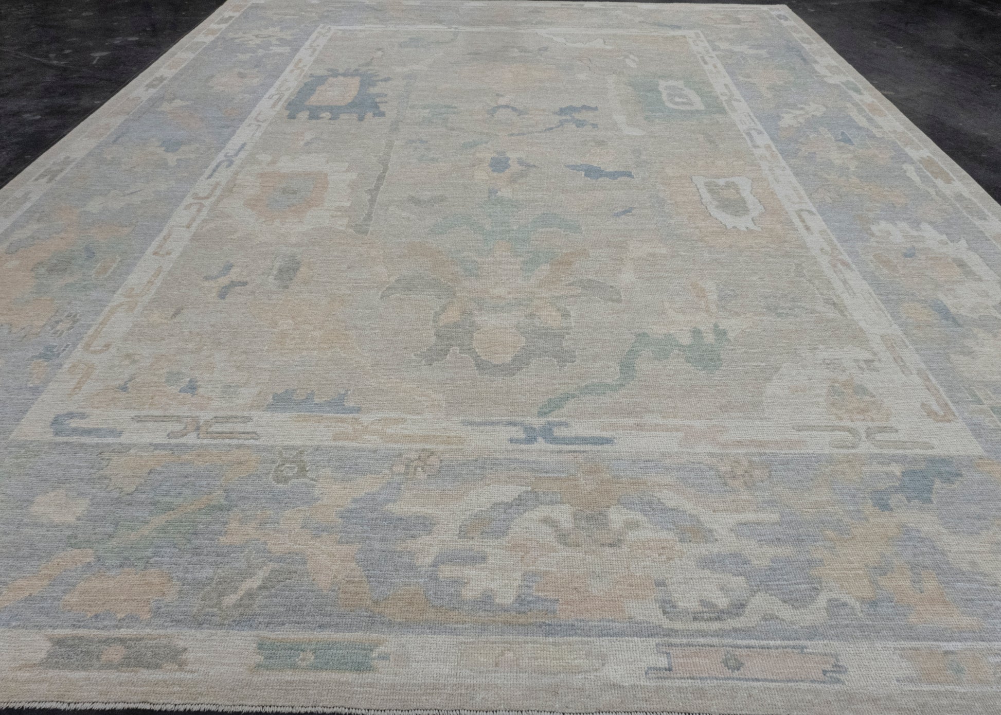 Turkish Oushak Rug 12'3" x 16'1" #17236