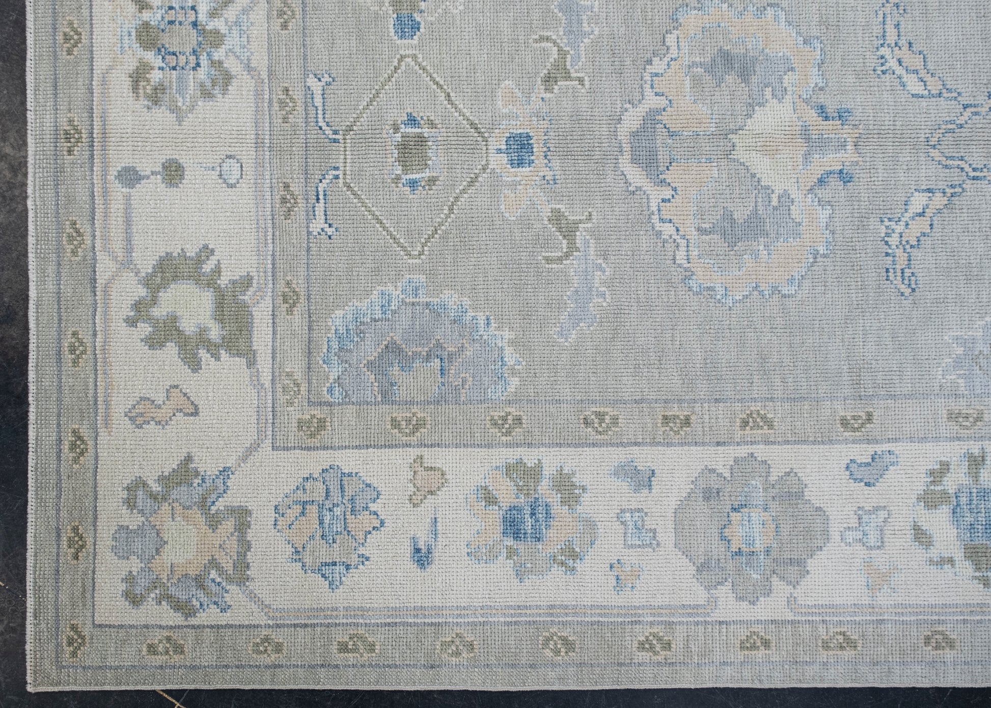 Turkish Oushak Rug 5'3" x 7' #11817