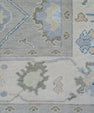 Turkish Oushak Rug 5'3" x 7' #11817