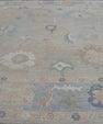Square Turkish Oushak Rug 12'3" x 12'5" #17230