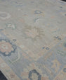 Square Turkish Oushak Rug 12'3" x 12'5" #17230