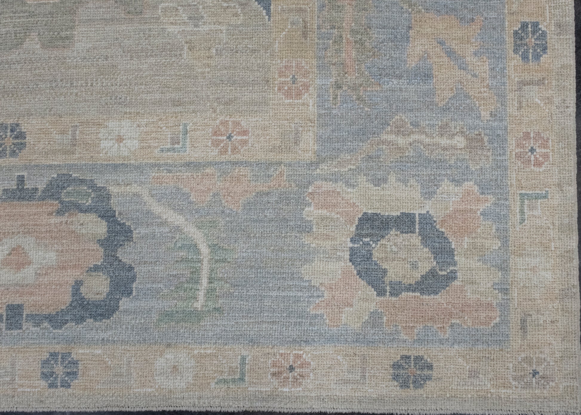 Square Turkish Oushak Rug 12'3" x 12'5" #17230