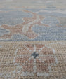 Square Turkish Oushak Rug 12'3" x 12'5" #17230