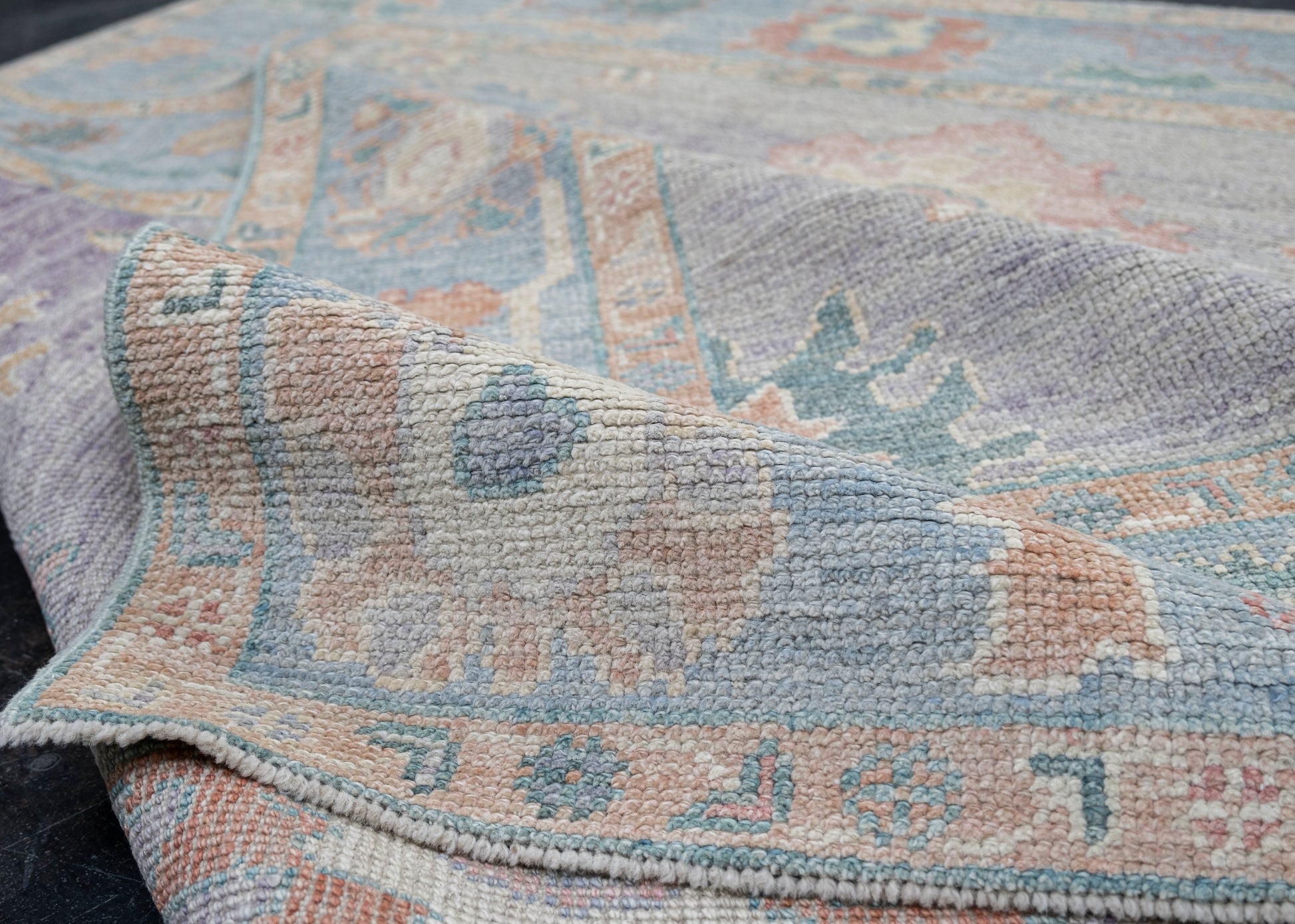 Turkish Oushak Rug 4'11" x 6'10" #2126