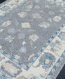 Turkish Oushak Rug 5'2" x 6'11" #7967