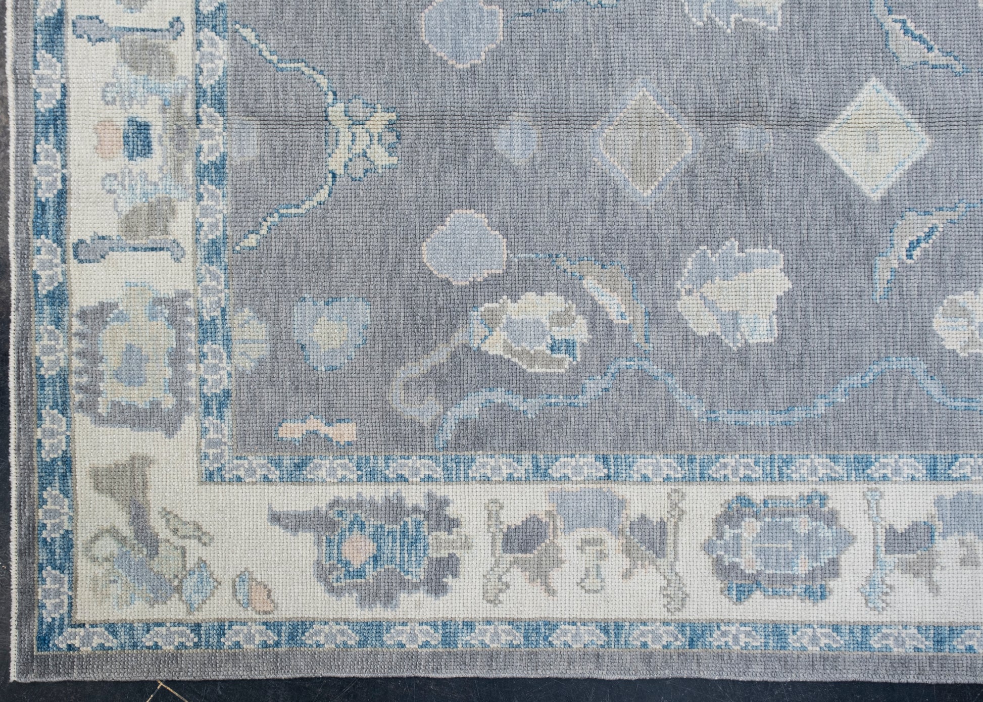 Turkish Oushak Rug 5'2" x 6'11" #7967