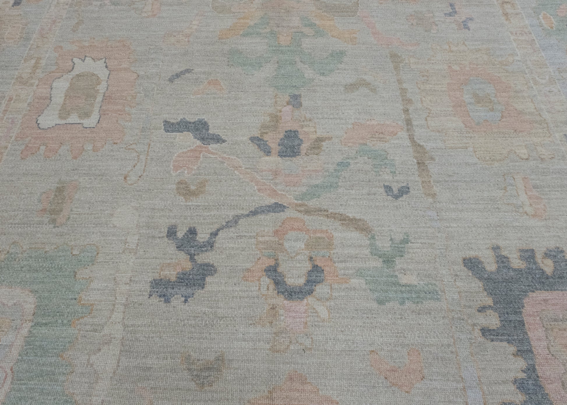 Turkish Oushak Rug 12'6" x 15'11" #17366