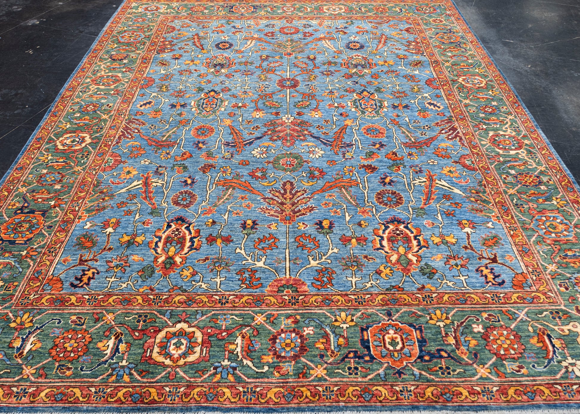 Oriental Hand Knotted Rug 8' x 9'11" #AR-8010