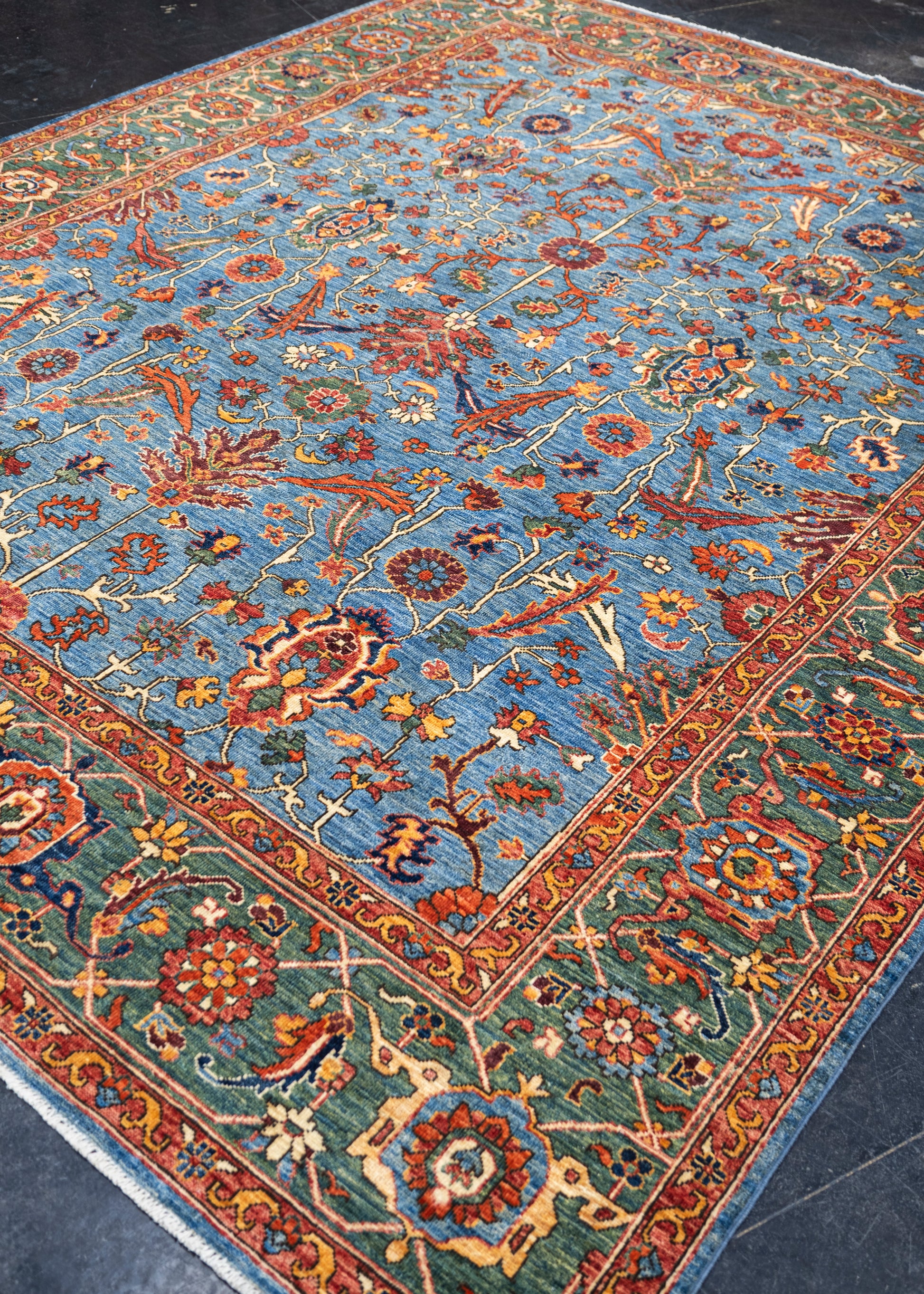 Oriental Hand Knotted Rug 8' x 9'11" #AR-8010