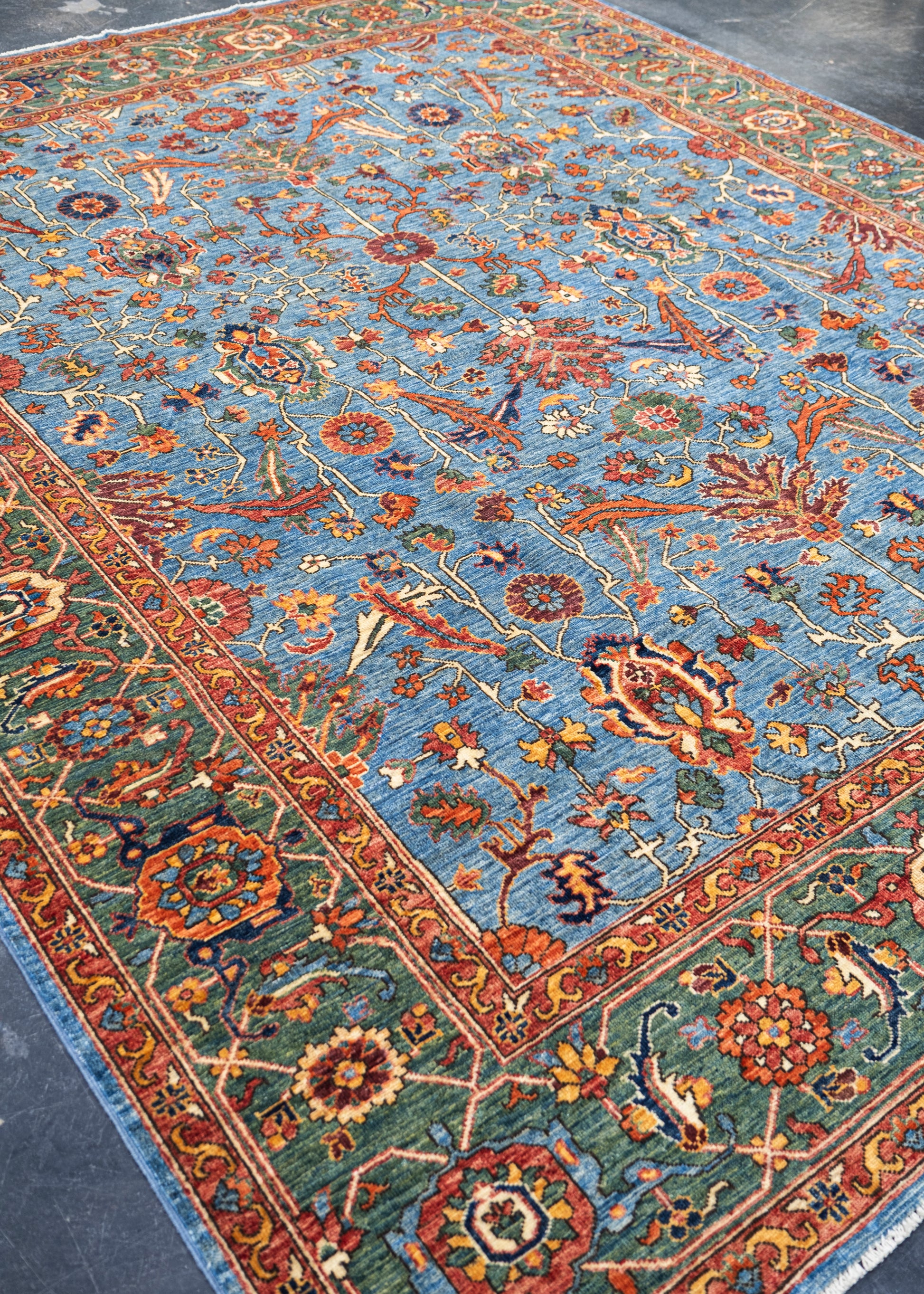Oriental Hand Knotted Rug 8' x 9'11" #AR-8010
