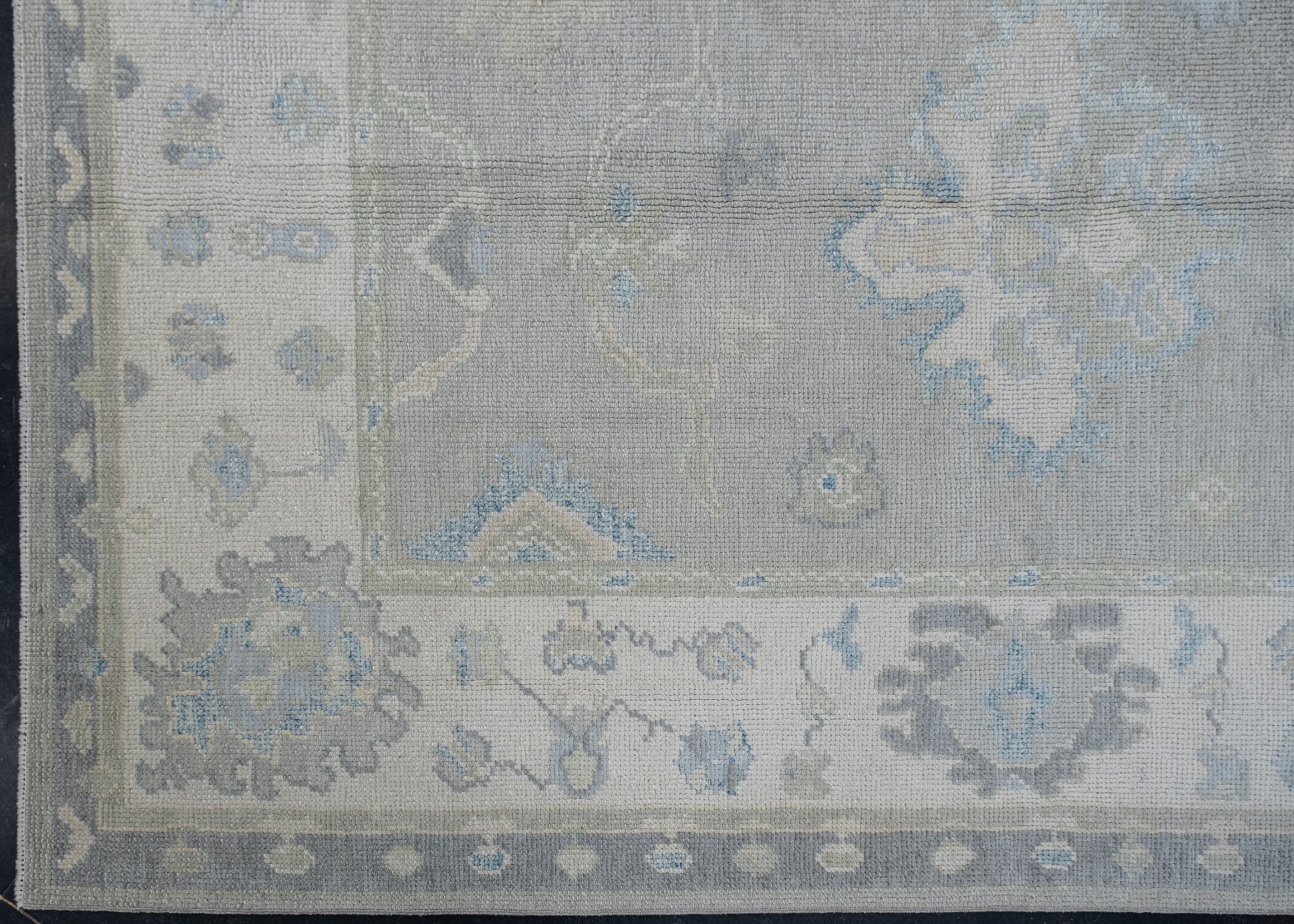 Turkish Oushak Rug 4'10" x 6'8" #12139