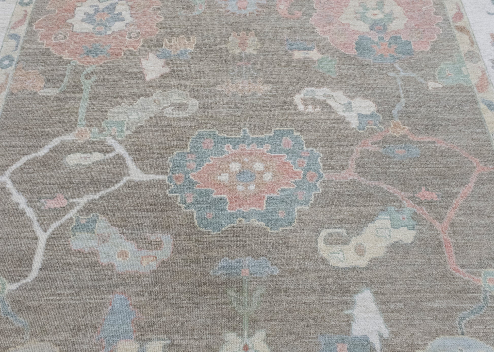 Square Turkish Oushak Rug 9'11" x 10'8" #17350