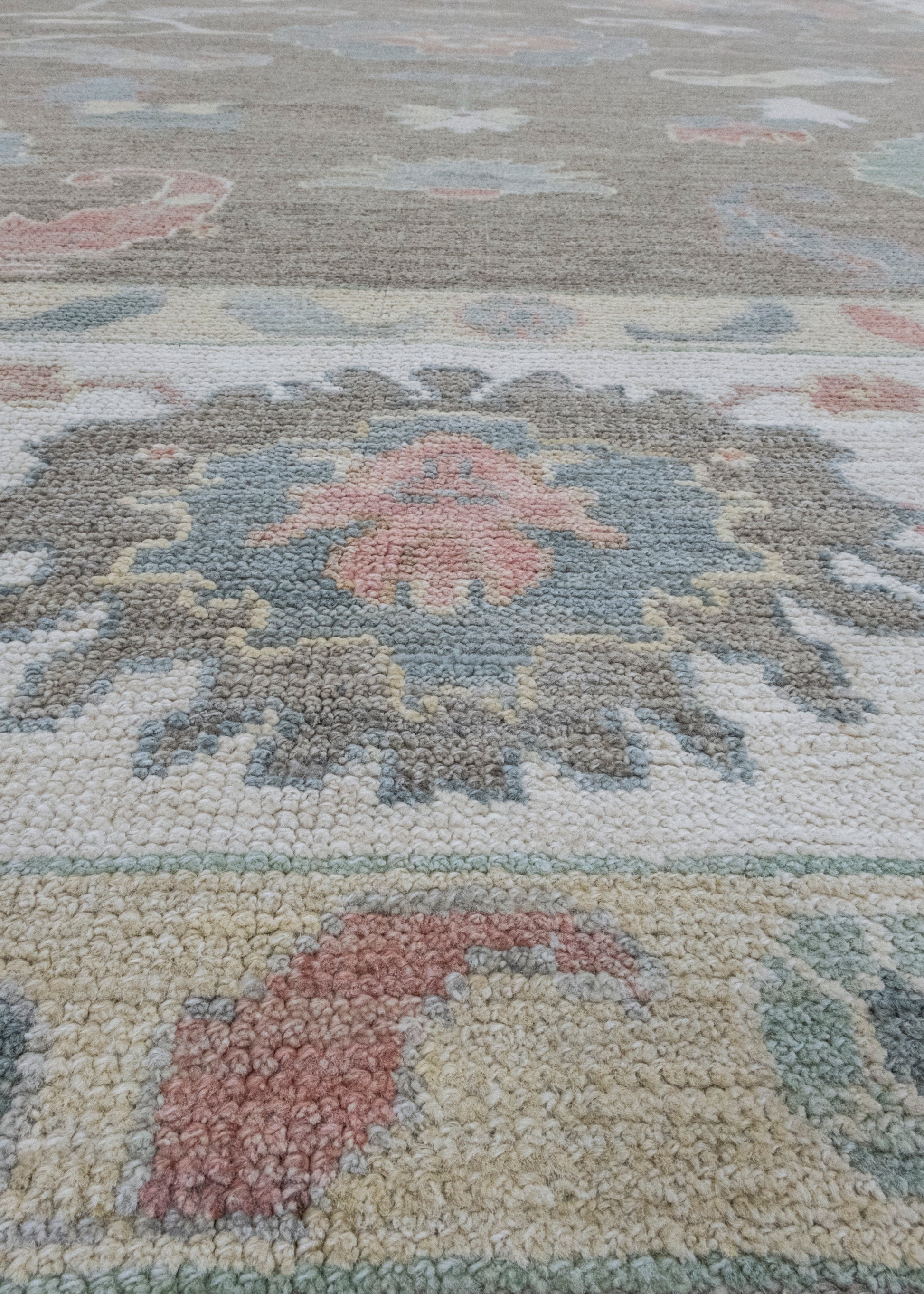 Square Turkish Oushak Rug 9'11" x 10'8" #17350
