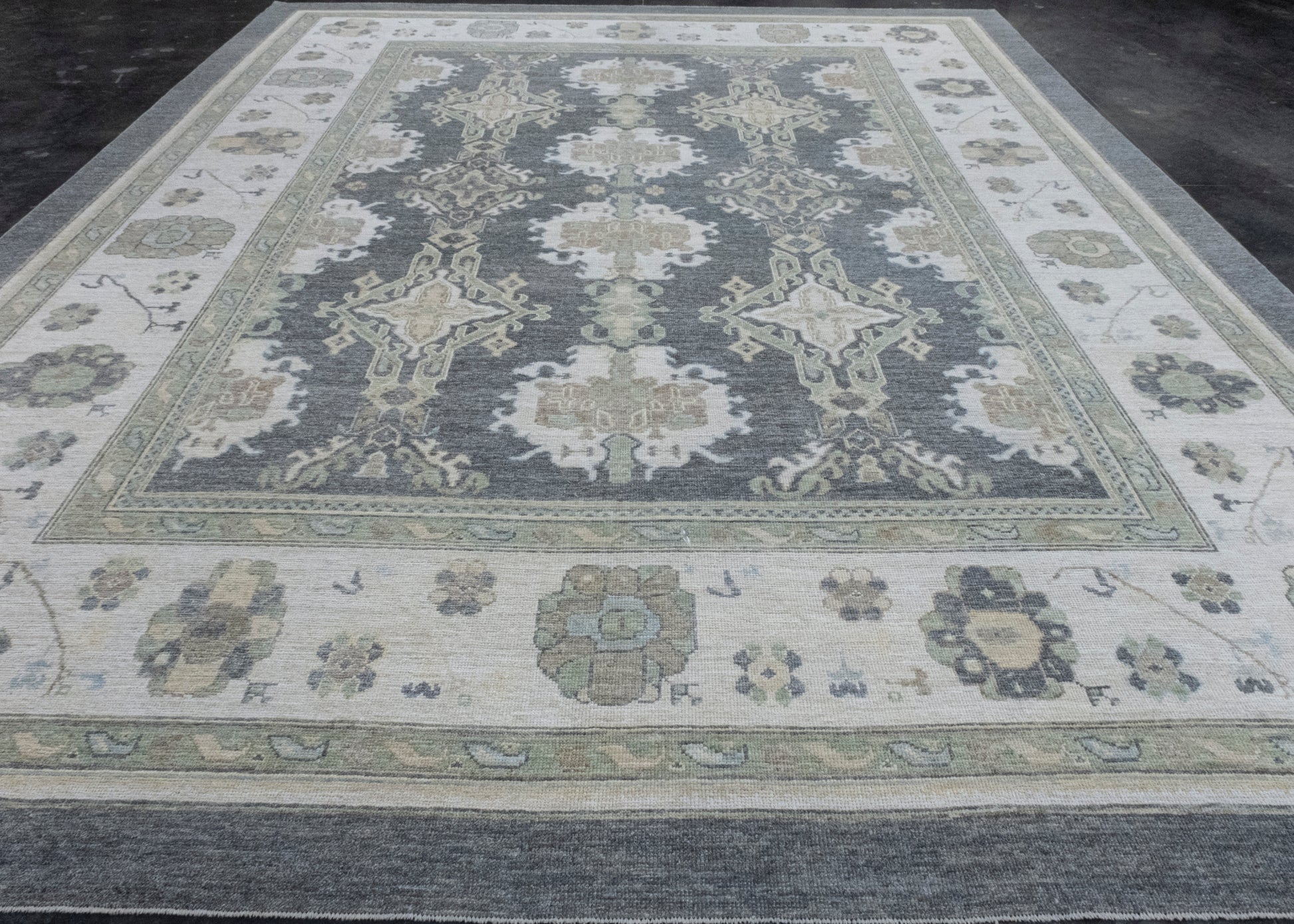 Turkish Oushak Rug 12' x 15'5" #17329