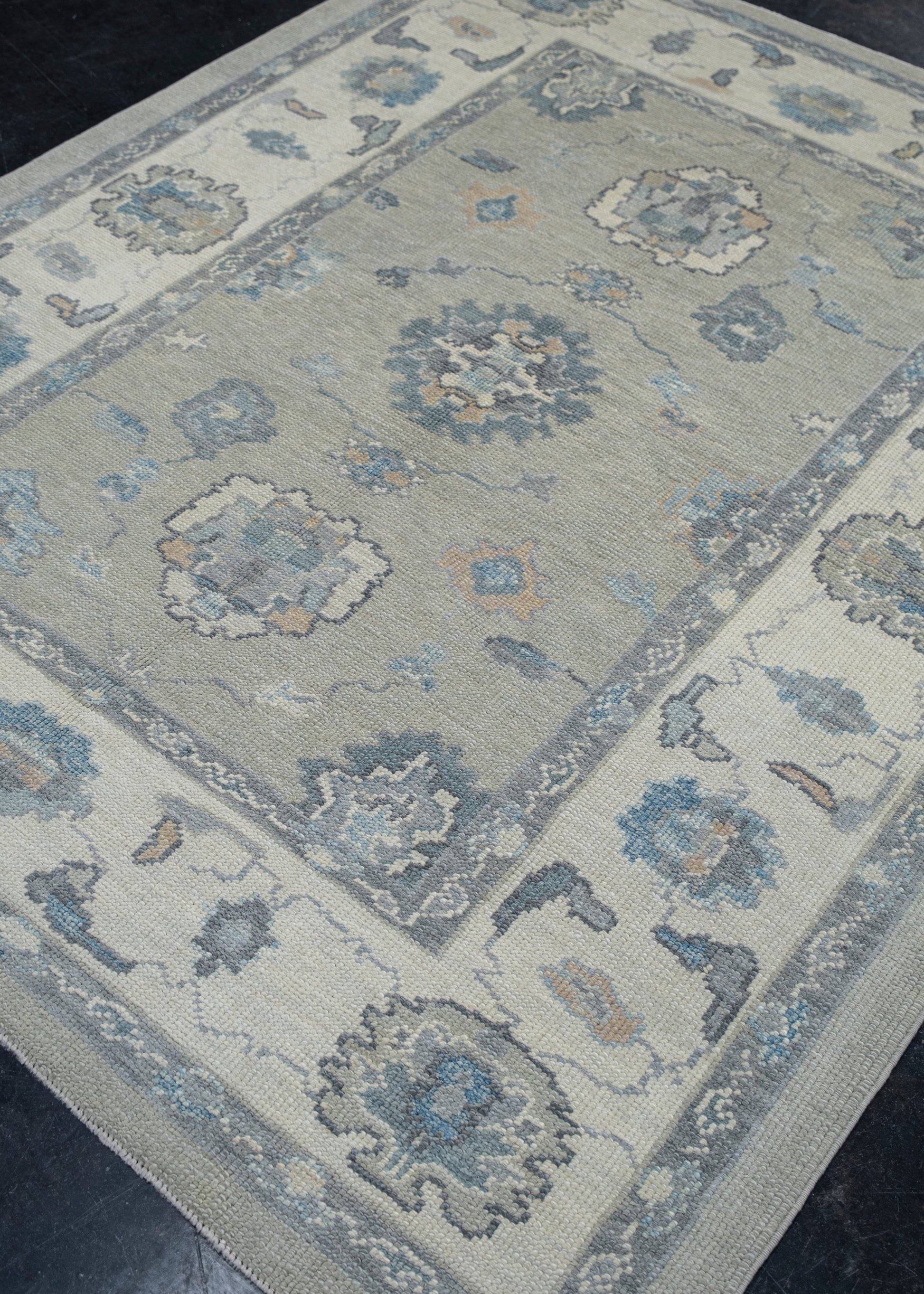 Turkish Oushak Rug 5'4" x 6'8" #11912