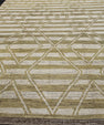 Hand Knotted Modern Moroccan Rug 9'2" x 11'11" #AS-8006