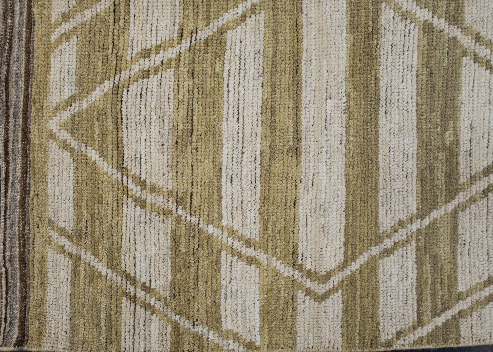 Hand Knotted Modern Moroccan Rug 9'2" x 11'11" #AS-8006