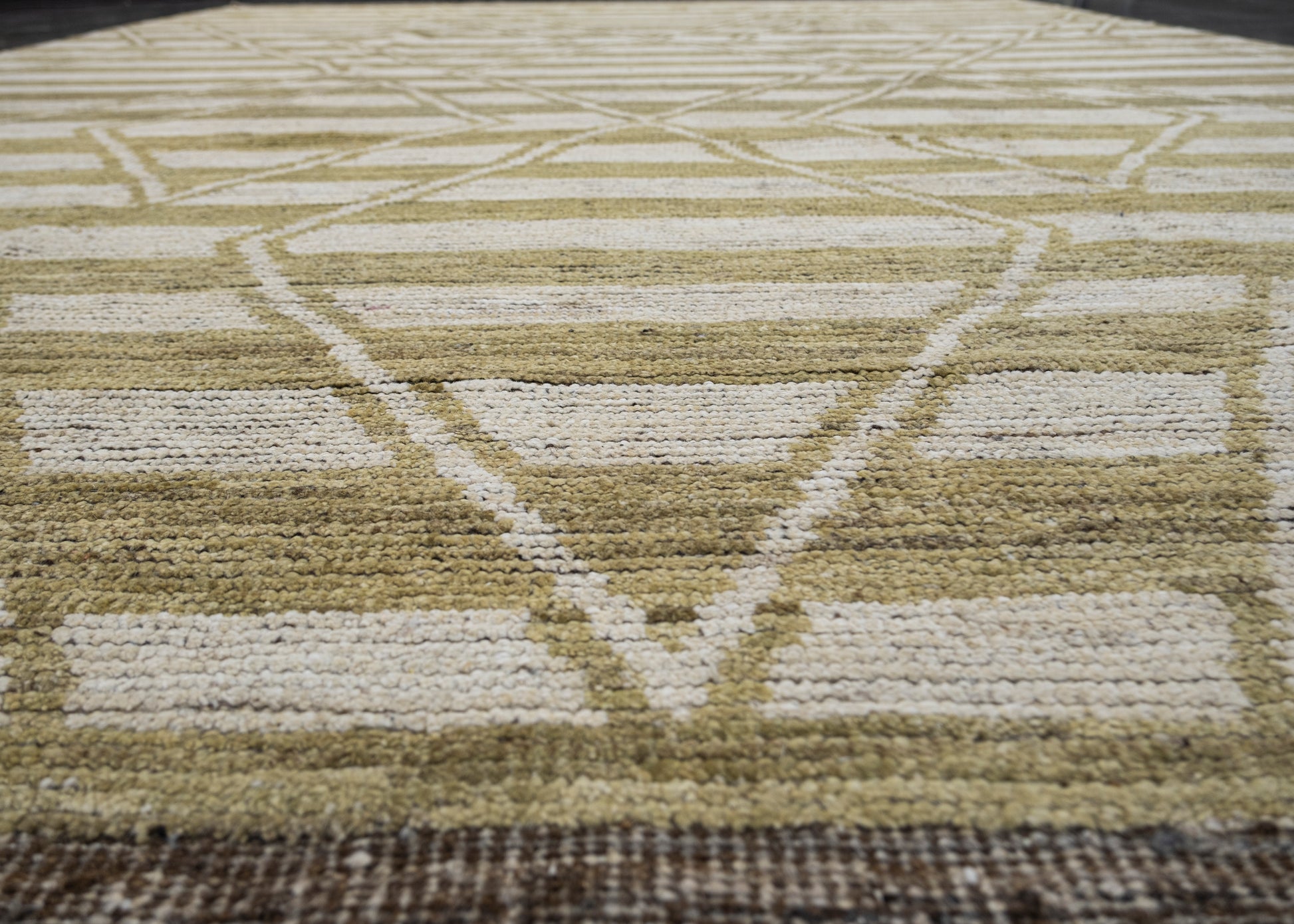 Hand Knotted Modern Moroccan Rug 9'2" x 11'11" #AS-8006