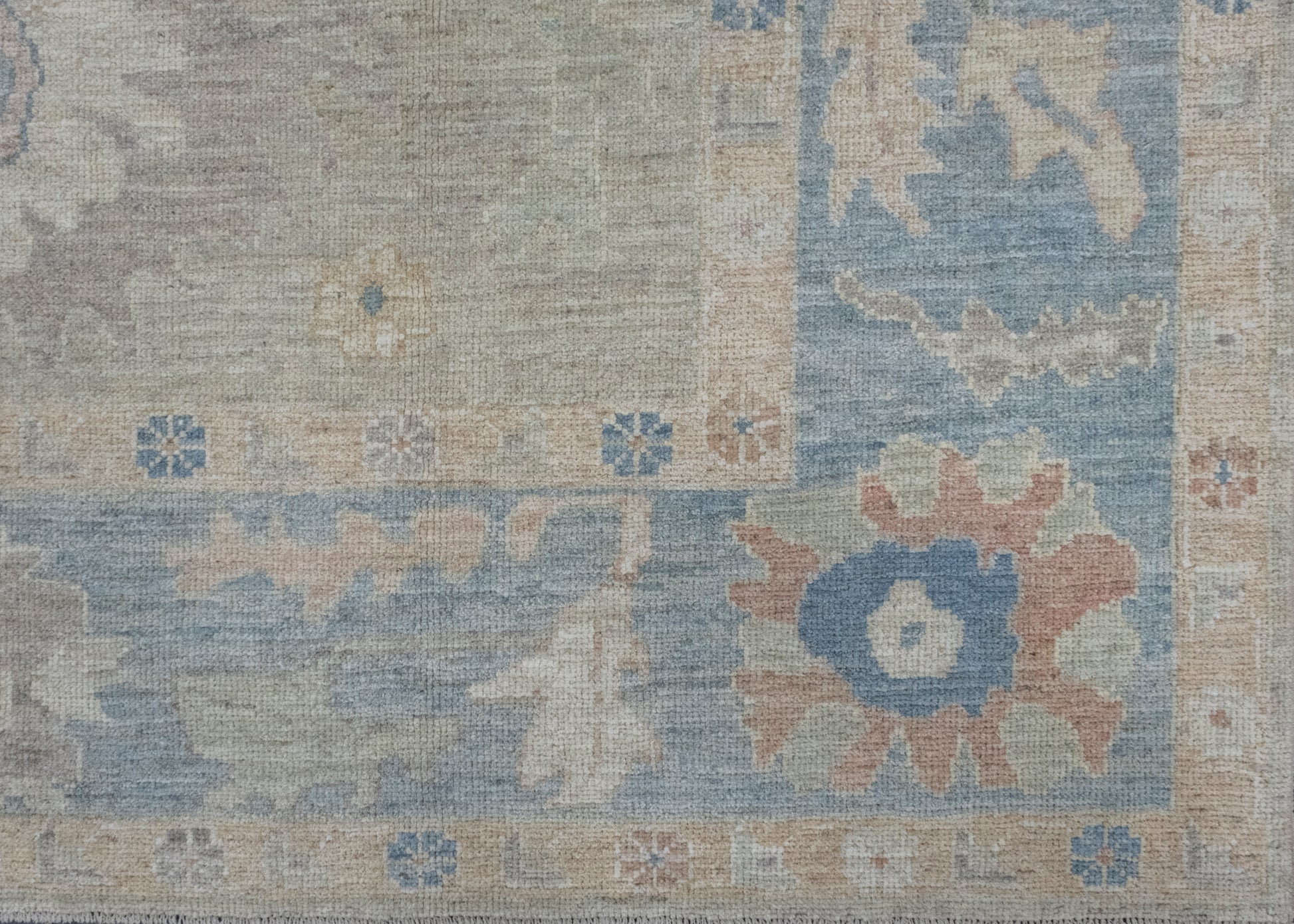 Square Turkish Oushak Rug 10'3" x 10'3" #17287