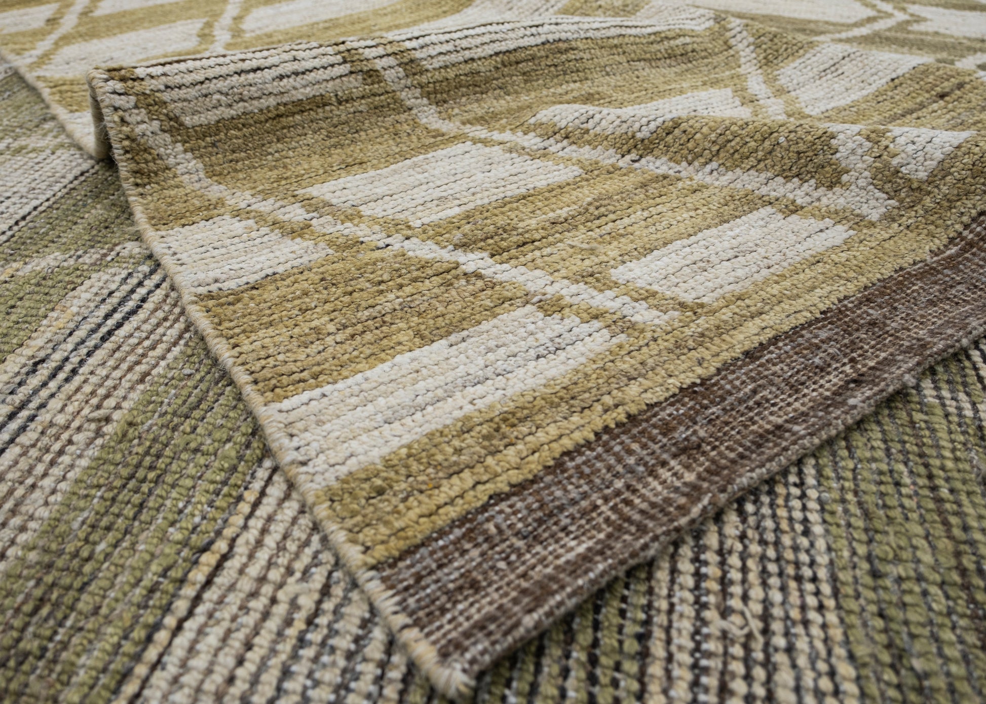 Hand Knotted Modern Moroccan Rug 9'2" x 11'11" #AS-8006