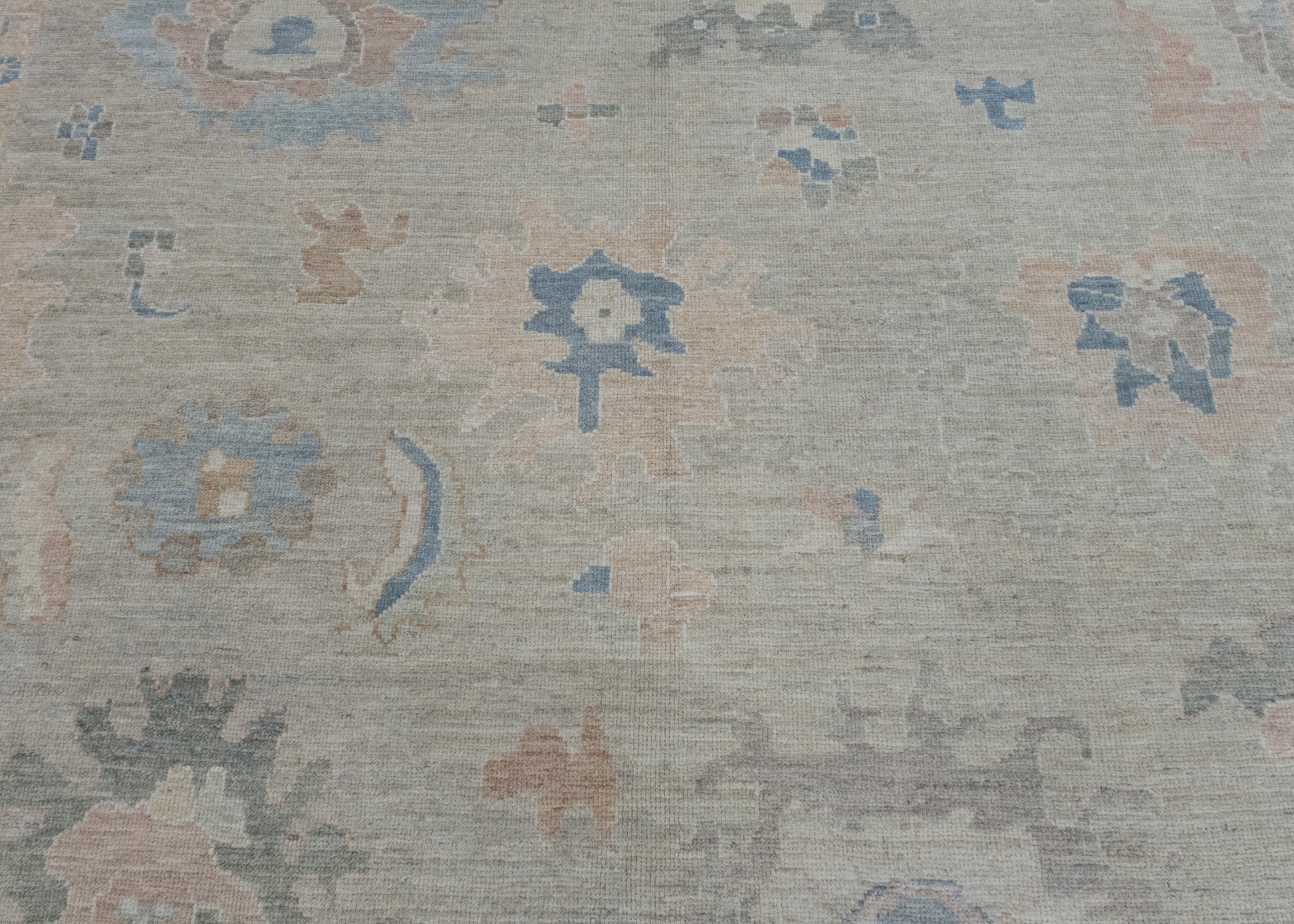 Square Turkish Oushak Rug 10'3" x 10'3" #17287