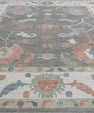 Square Turkish Oushak Rug 11'9" x 12'7" #17267