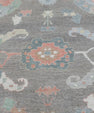 Square Turkish Oushak Rug 11'9" x 12'7" #17267