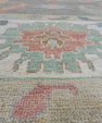 Square Turkish Oushak Rug 11'9" x 12'7" #17267