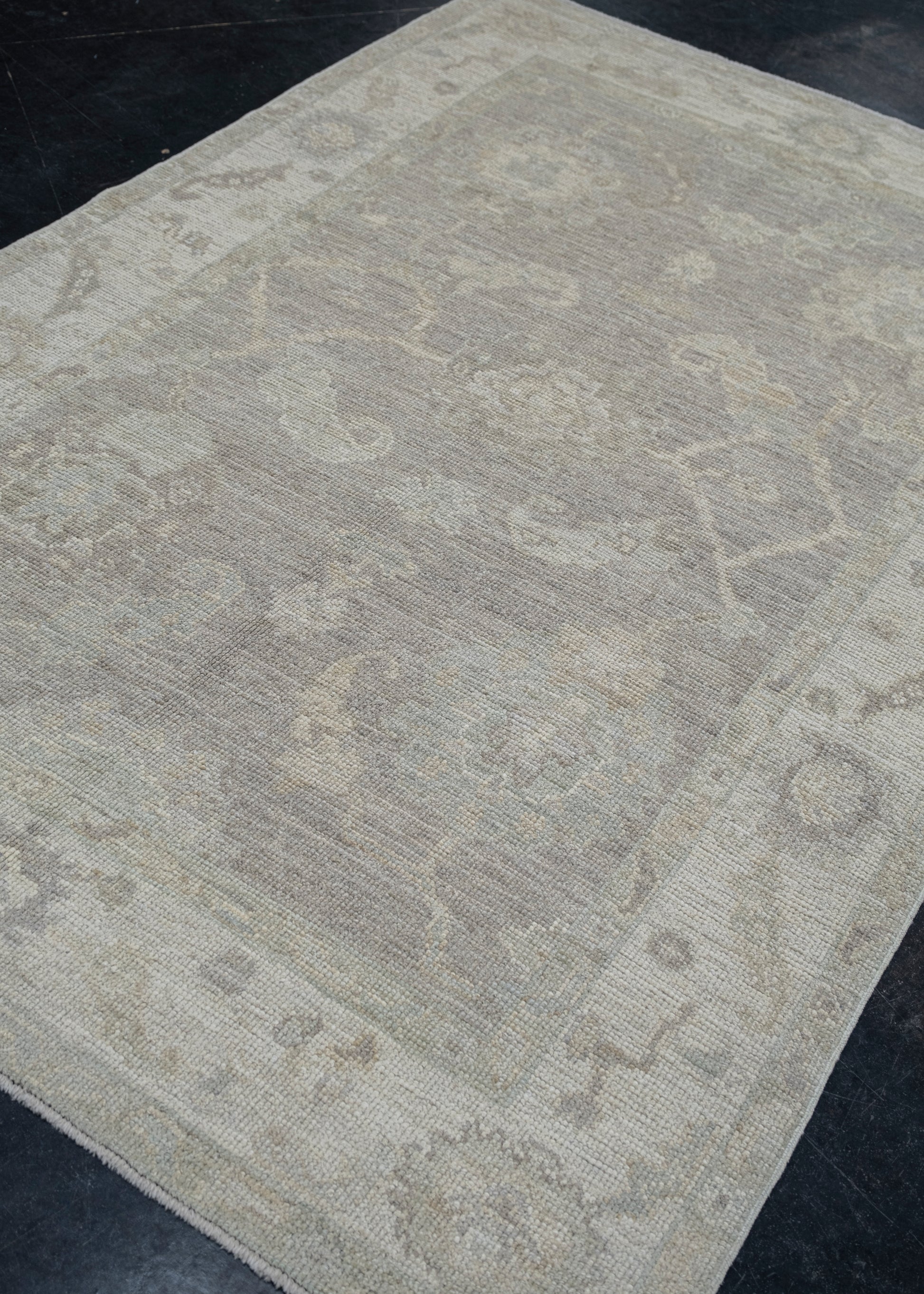 Turkish Oushak Rug 5'1" x 7'5" #11596