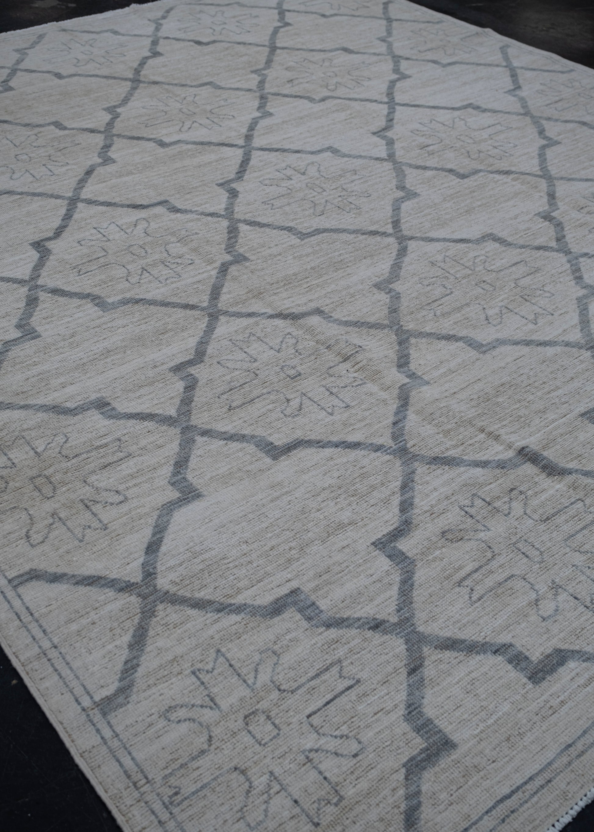 Turkish Oushak Rug 8'3"x 9'11" #AR-8004