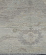 Turkish Oushak Rug 5'1" x 7'5" #11596