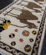 Turkish Old Wool Oushak Rug 2'9" x 3'6" #12211