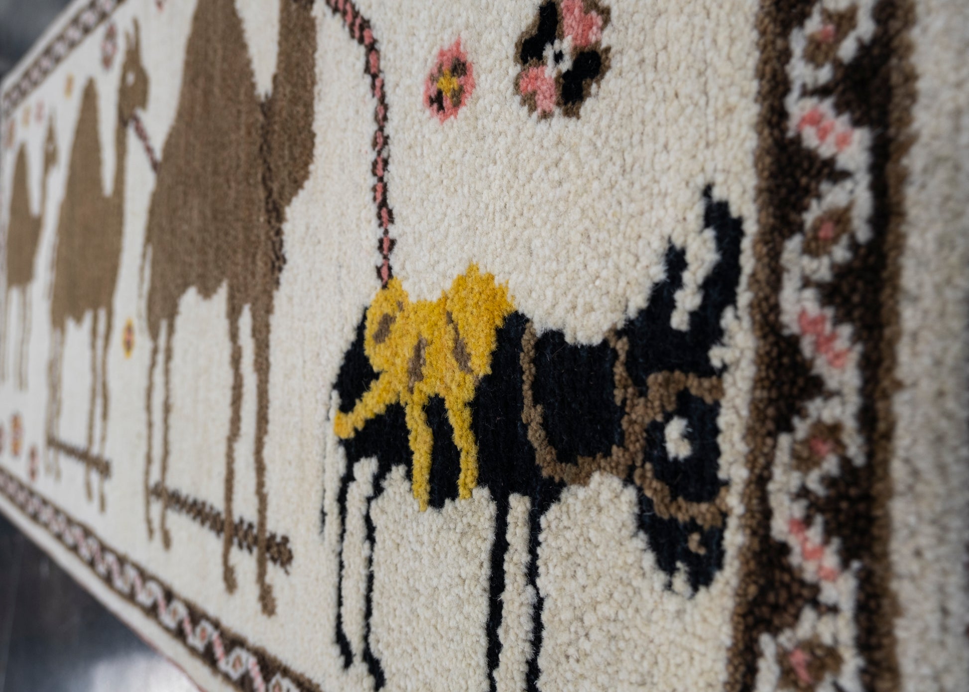 Turkish Old Wool Oushak Rug 2'9" x 3'6" #12211